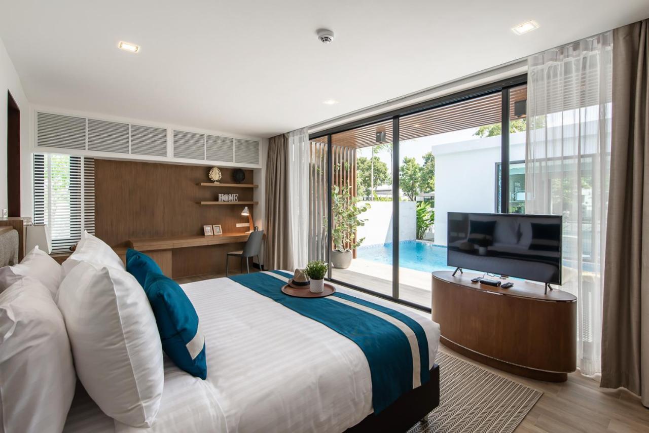 Movenpick Luxury Villa1Fl-Private Pool-Sha Certified Na Chom Thian Exterior foto